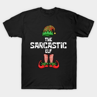 Christmas Sarcastic Elf T-Shirt